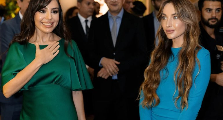Alyona Əliyeva sərgi festivalından paylaşım edib